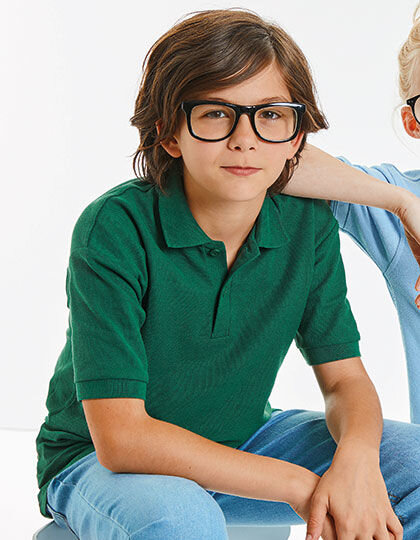 Kids&acute; Classic Polycotton Polo, Russell R-539B-0 // Z539K