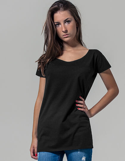 Ladies&acute; Wideneck Tee, Build Your Brand BY039 // BY039