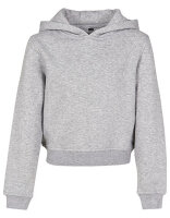 Girls Cropped Sweat Hoody, Build Your Brand BY113 // BY113