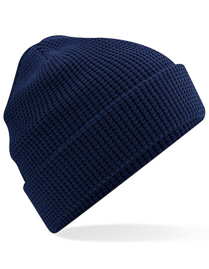 Organic Cotton Waffle Beanie, Beechfield B52N // CB52N