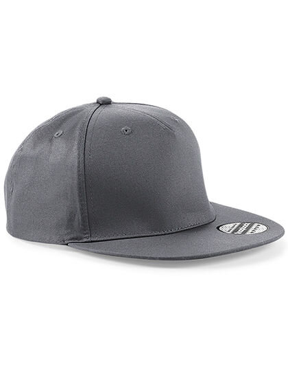 5 Panel Snapback Rapper Cap, Beechfield B610 // CB610