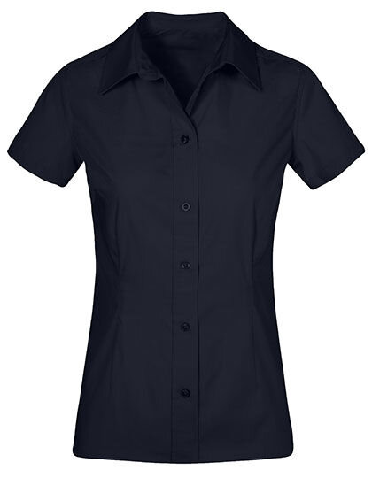 Women&acute;s Poplin Shirt Short Sleeve, Promodoro 6305 // E6305