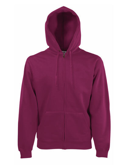 Premium Hooded Sweat Jacket, Fruit of the Loom 62-034-0 // F401