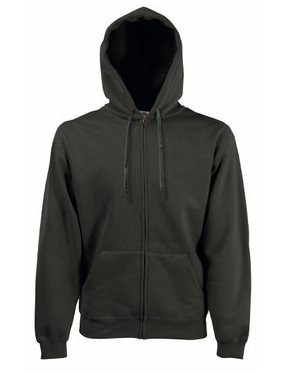 Premium Hooded Sweat Jacket, Fruit of the Loom 62-034-0 // F401