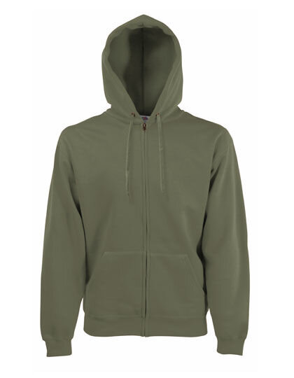 Premium Hooded Sweat Jacket, Fruit of the Loom 62-034-0 // F401