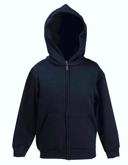 Kids&acute; Premium Hooded Sweat Jacket, Fruit of the Loom 62-035-0 // F401K