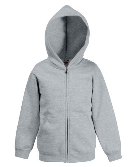 Kids&acute; Premium Hooded Sweat Jacket, Fruit of the Loom 62-035-0 // F401K