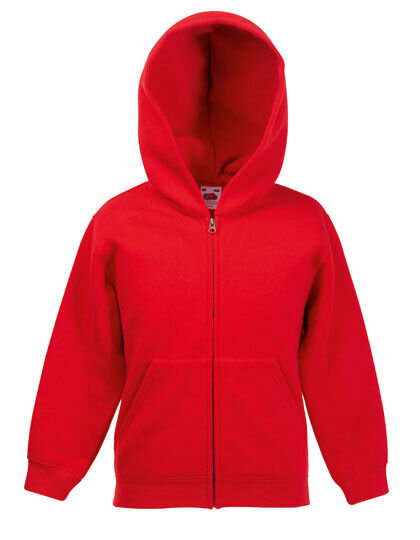 Kids&acute; Premium Hooded Sweat Jacket, Fruit of the Loom 62-035-0 // F401K