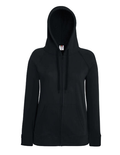 Ladies&acute; Lightweight Hooded Sweat Jacket, Fruit of the Loom 62-150-0 // F408