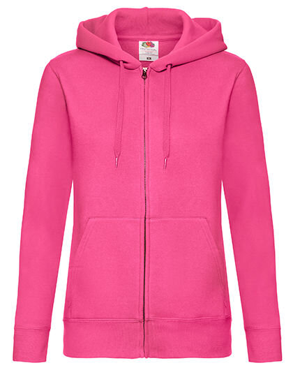 Ladies&acute; Premium Hooded Sweat Jacket, Fruit of the Loom 62-118-0 // F440N