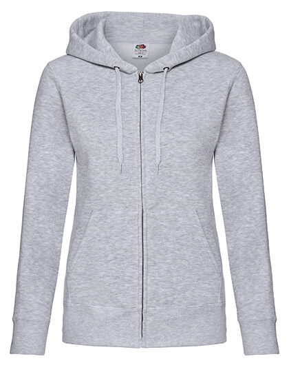 Ladies&acute; Premium Hooded Sweat Jacket, Fruit of the Loom 62-118-0 // F440N