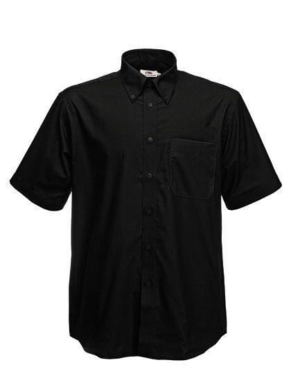 Men&acute;s Short Sleeve Oxford Shirt, Fruit of the Loom 65-112-0 // F601