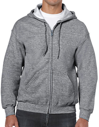 Heavy Blend&trade; Full Zip Hooded Sweatshirt, Gildan 18600 // G18600