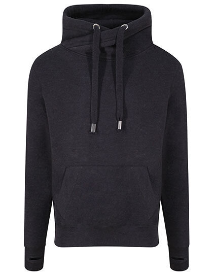 Cross Neck Hoodie, Just Hoods JH021 // JH021