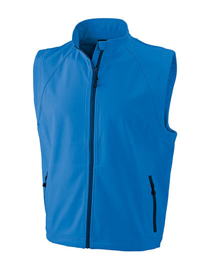 Men&acute;s Softshell Vest, James+Nicholson JN1022 // JN1022