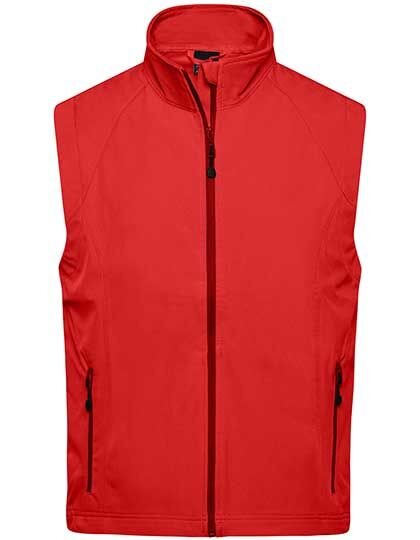 Men&acute;s Softshell Vest, James+Nicholson JN1022 // JN1022