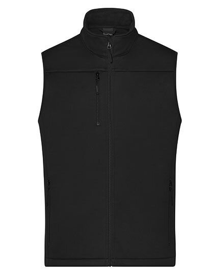 Men&acute;s Softshell Vest, James+Nicholson JN1170 // JN1170