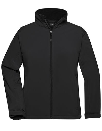 Ladies&acute; Softshell Jacket, James+Nicholson JN137 // JN137