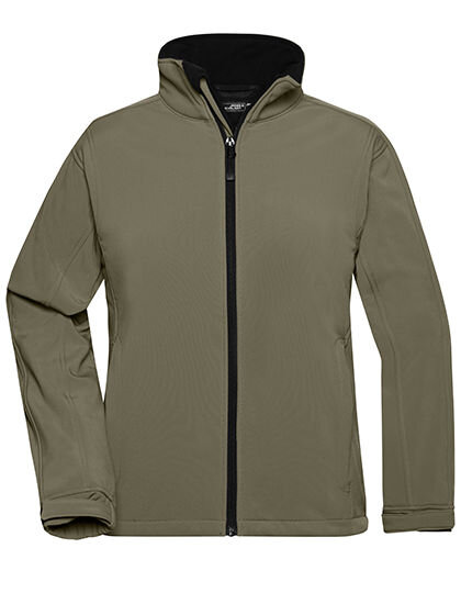 Ladies&acute; Softshell Jacket, James+Nicholson JN137 // JN137