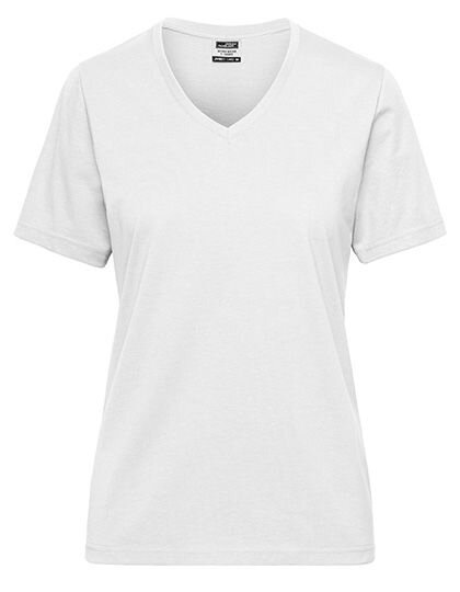 Ladies&acute; Bio Workwear T-Shirt, James+Nicholson JN1807 // JN1807