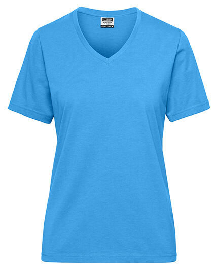 Ladies&acute; Bio Workwear T-Shirt, James+Nicholson JN1807 // JN1807