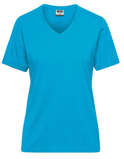 Ladies&acute; Bio Workwear T-Shirt, James+Nicholson JN1807 // JN1807