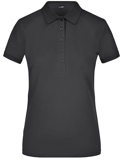 Ladies&acute; Elastic Polo Piqu&eacute;, James+Nicholson JN709 // JN709