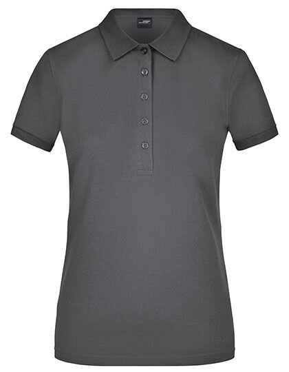 Ladies&acute; Elastic Polo Piqu&eacute;, James+Nicholson JN709 // JN709