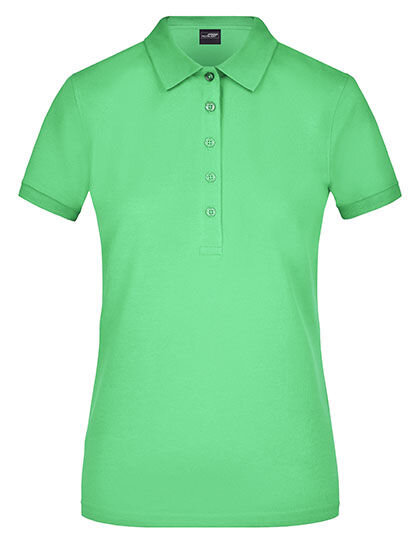 Ladies&acute; Elastic Polo Piqu&eacute;, James+Nicholson JN709 // JN709