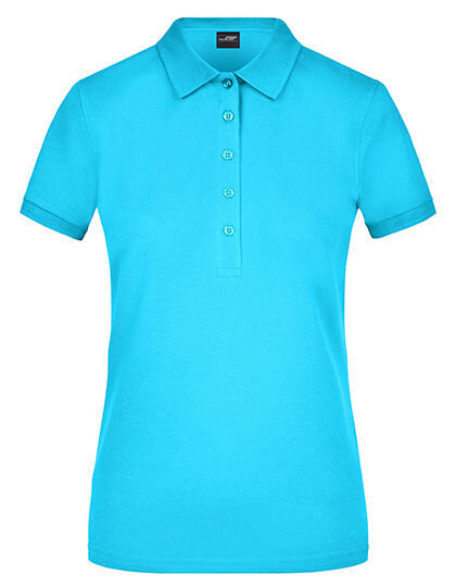 Ladies&acute; Elastic Polo Piqu&eacute;, James+Nicholson JN709 // JN709