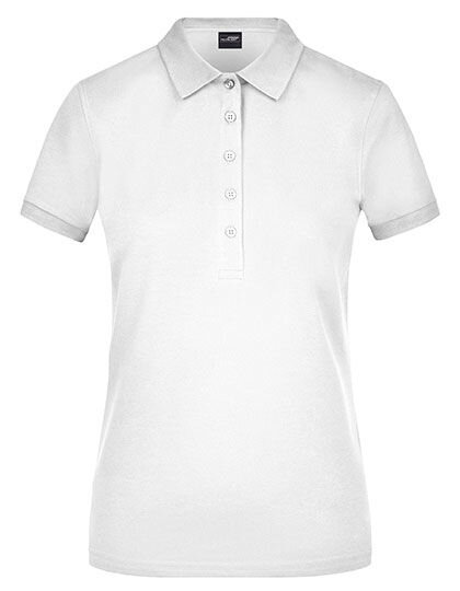 Ladies&acute; Elastic Polo Piqu&eacute;, James+Nicholson JN709 // JN709