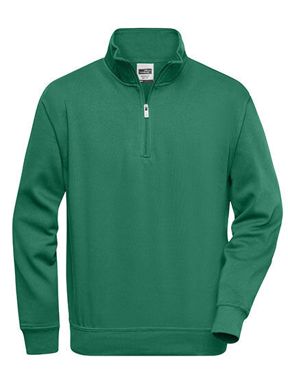 Workwear Half Zip Sweat, James+Nicholson JN831 // JN831