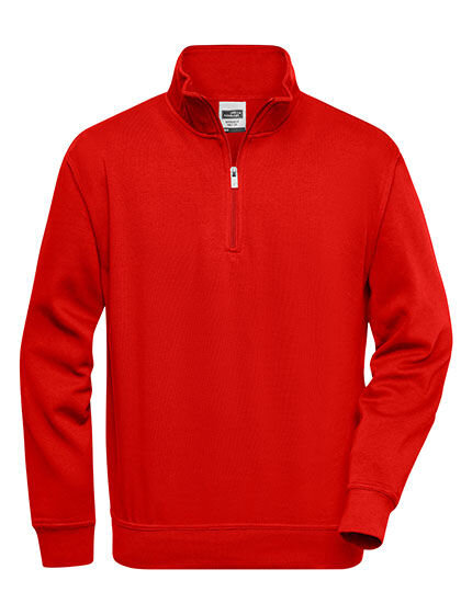 Workwear Half Zip Sweat, James+Nicholson JN831 // JN831