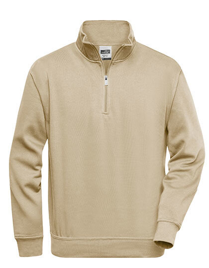 Workwear Half Zip Sweat, James+Nicholson JN831 // JN831