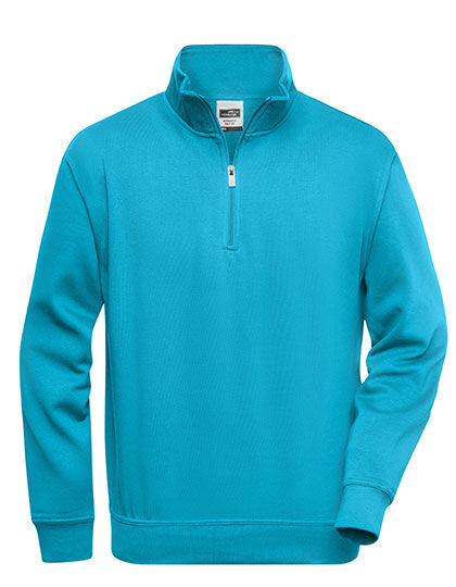 Workwear Half Zip Sweat, James+Nicholson JN831 // JN831