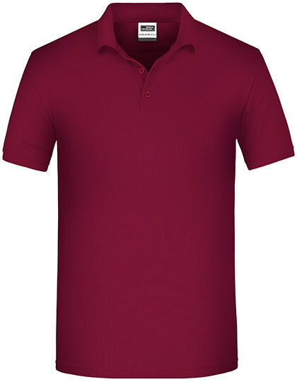 Men&acute;s Bio Workwear Polo, James+Nicholson JN874 // JN874