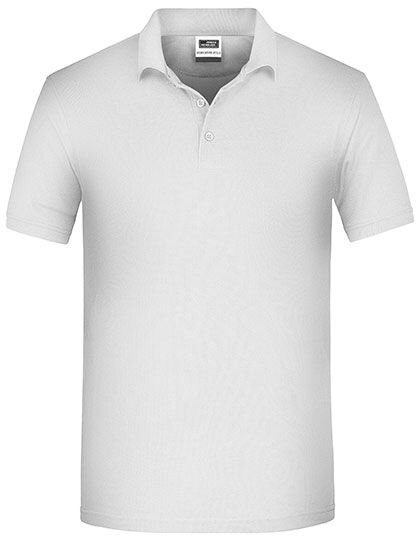 Men&acute;s Bio Workwear Polo, James+Nicholson JN874 // JN874