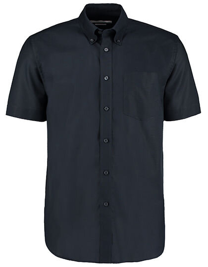 Men&acute;s Classic Fit Workwear Oxford Shirt Short Sleeve, Kustom Kit KK350 // K350