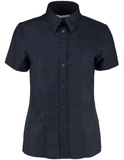 Women&acute;s Tailored Fit Workwear Oxford Shirt Short Sleeve, Kustom Kit KK360 // K360