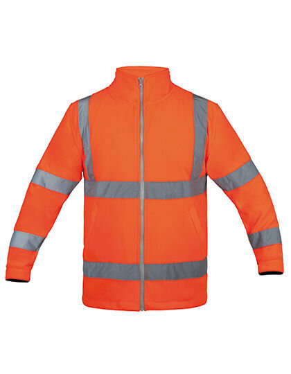 Hi-Vis Fleece-Jacket Bergen, Korntex KXFJ // KX800