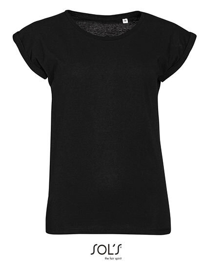 Women&acute;s Round Neck T-Shirt Melba, SOL&acute;S 01406 // L01406