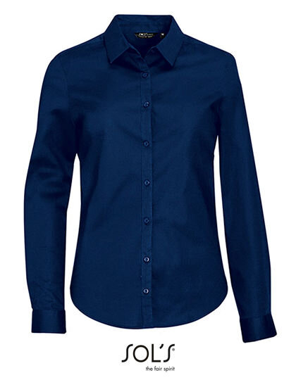 Women&acute;s Long Sleeve Stretch Shirt Blake, SOL&acute;S 01427 // L01427