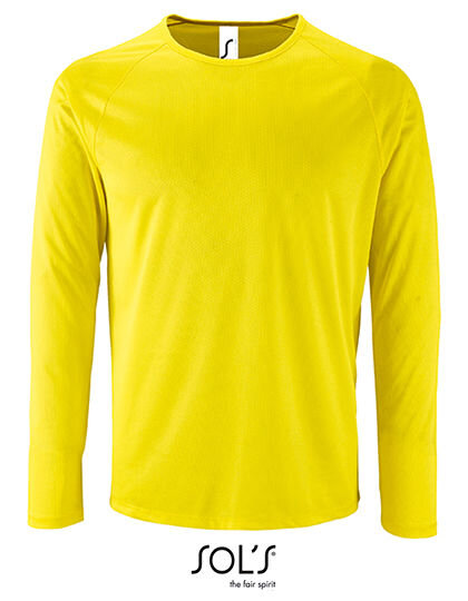 Men&acute;s Long Sleeve Sports T-Shirt Sporty, SOL&acute;S 02071 // L02071