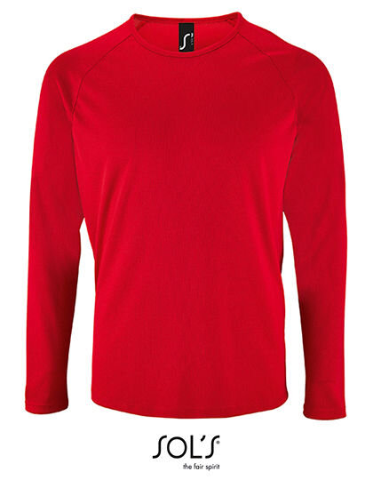 Men&acute;s Long Sleeve Sports T-Shirt Sporty, SOL&acute;S 02071 // L02071