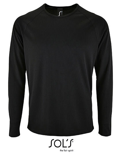 Men&acute;s Long Sleeve Sports T-Shirt Sporty, SOL&acute;S 02071 // L02071