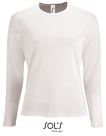 Women&acute;s Long Sleeve Sports T-Shirt Sporty, SOL&acute;S 02072 // L02072