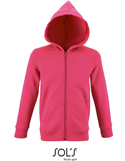 Kids&acute; Zip Hoodie Stone, SOL&acute;S 02092 // L02092