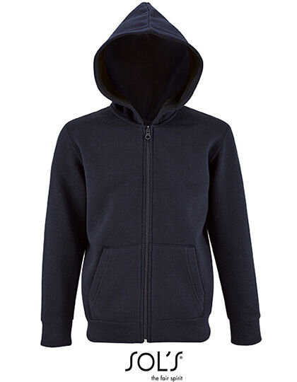 Kids&acute; Zip Hoodie Stone, SOL&acute;S 02092 // L02092