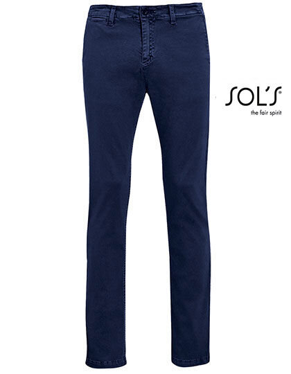 Men&acute;s Chino Trousers Jules - Length 35, SOL&acute;S 02120 // L02120