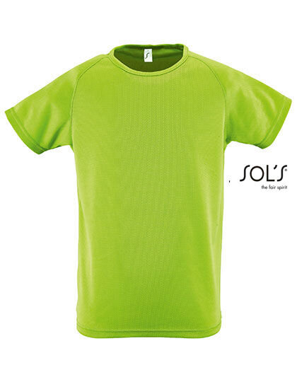 Kids&acute; Raglan Sleeved T-Shirt Sporty, SOL&acute;S 01166 // L198K